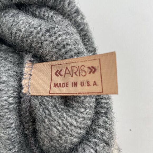 Vintage ARIS Fair Isle Knit Beret Tam O Shanter Acrylic USA Womens One Size - Picture 7 of 10